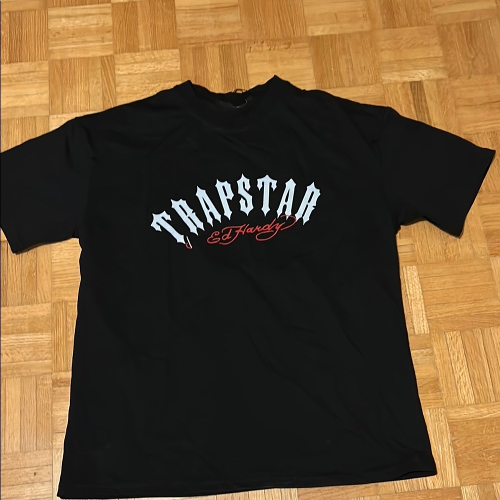 Trapstar Black T-Shirt. NWOT
